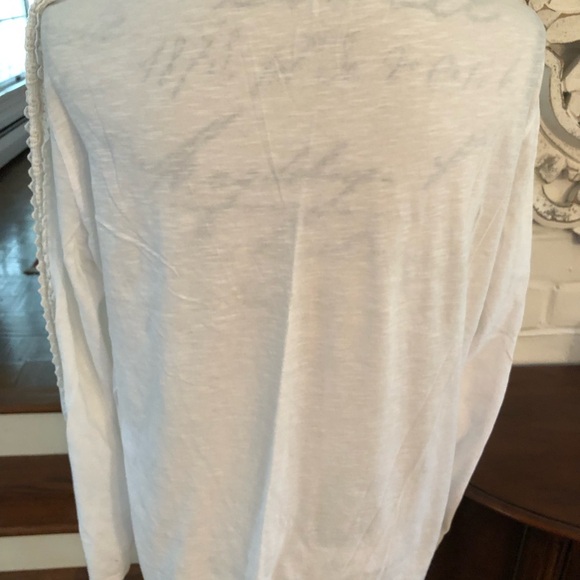 LOFT TUNIC WITH DECORATIVE LACE SLEEVE - Picture 10 of 10